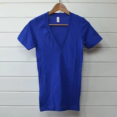 新品 アメリカンアパレル American Apparel Tシャツ カットソー Vネック 2点セット xxs｜20f0986*Aのサムネイル