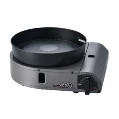 メーカー正規品 新品 イワタニ Iwatani カセットガス スモークレス焼肉グリル やきまるスリム チャコールメタリック CB-SLG-3