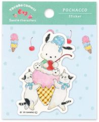 【中古】シール・ステッカー ポチャッコ ステッカー 「トコロコムギ×サンリオキャラクターズ」