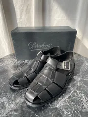 Paraboot パラブーツ PACIFIC SPORT パシフィック スポーツ サンダル サイズ41 ストラップ グルカ レザー 靴 黒のサムネイル