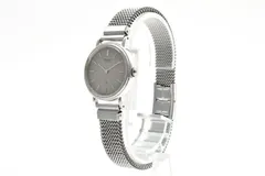 セイコー SEIKO 腕時計 16-0160 レディース クォーツ シルバーカラー グレー ラウンド 稼働品