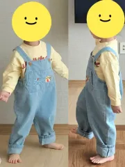 MOLLYLEE オーバーオール110 (着用画像あり)