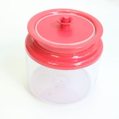 【TM_203】【箱無し】Tupperware タッパーウェア デコレータージャー#2  940ml 保存容器 タッパー 密封容器 食品保存 乾物 お菓子 漬物 ピクルス