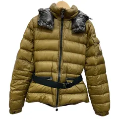 MONCLER/モンクレール/ダウンジャケット/BEA GIUBBOTTO/サイズ0/カーキ/ブラウン系/レディース/FB4293