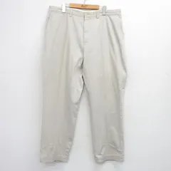 W38/古着 ラルフローレン ブランド チノ パンツ チノパン メンズ 90年代 90s PROSPECT コットン 薄ベージュ 26mar02