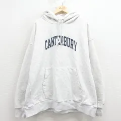 XL/古着 長袖 チャンピオン Champion リバースウィーブ パーカー メンズ 00年代 00s CANTERBURY 大きいサイズ グレー 霜降り【spe】 26mar03