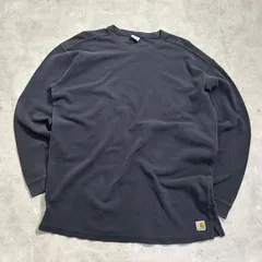00s carhartt ナス紺 フェード サーマルロンt ロングTシャツのサムネイル