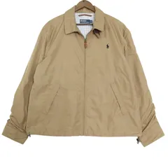 Polo by Ralph Lauren ポロ ラルフローレン スイングトップ ベージュ (メンズ XL) 中古 古着 A4212