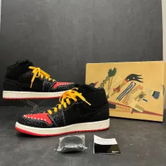 06w22581 Nike Air Jordan 1 Mid SE Siempre Familia  27.0cm  DN4904-001  スニーカー  【中古品】
