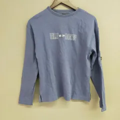 N3046 HELLY HANSEN ヘリーハンセン トレーナー ロングスリーブ Tシャツ S スウェット ネイビー系 ブルー系 ロンT メンズ 綿100％のサムネイル