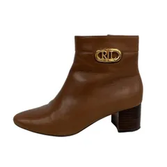RalphLauren(ラルフローレン) ショートブーツ 6B レディース ブラウン LAUREN レザー