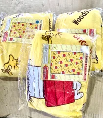 【新品・未開封品】【3枚】スヌーピー フランネルボア ブランケット 200×140cm