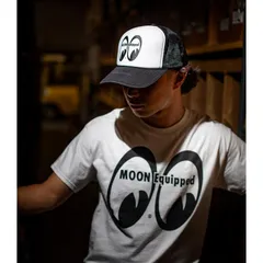 ムーンアイズ ベースボール キャップ MOONEYES 正規品 MOON Equipped メッシュ キャップ 帽子のサムネイル