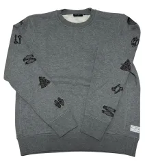 ポール・スミス グレー 刺繍 スウェット