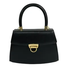 HANAE MORI(ハナエモリ) ハンドバッグ 黒 レザー