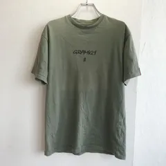美品✨ グラミチ Gramicci ロゴ Tシャツ 半袖 プリント 刺繡 ワンポイント ブランド カーキ 無地 綿100% スポーツMIX