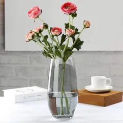 【新着商品】インテリア 水栽培 アレンジ 生け花 ガラスボトル ガラスベース 造花 30cm フラワーベース おしゃれ おしゃれ シンプル 花器 透明 インテリア ガラスの花瓶