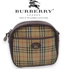 バーバリー ノバチェック シャドーホース レザー  ヴィンテージ BURBERRY ポーチ ポシェット レディース