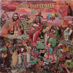 LP Iron Butterfly Live SD33318 ATCO Records /00260