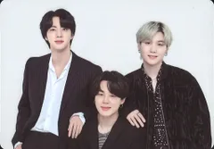 BTS 2021 PERMISSION TO DANCE JIN/SUGA/JIMIN ミニフォトカード 4/4
