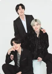 BTS 2021 PERMISSION TO DANCE JIN/SUGA/JIMIN ミニフォトカード 3/4