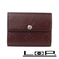 【激レア 美品】ルイヴィトン　モノグラム　マット　ラドロー　ミニ財布　ボルドー系 楽天市場】【新品】 ルイヴィトン ミニ財布 ポルトモネ ロザリ