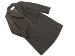 NATURAL BEAUTY BASIC ナチュラルビューティーベーシック ウール混 チェスター コート sizeS/カーキ ◇■ レディースのサムネイル