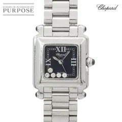 ショパール Chopard ハッピースポーツ スクエア ミニ 27/8893-23 ヴィンテージ 腕時計 5P ダイヤ クォーツ Happy Sports 90318658のサムネイル