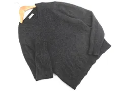 SHIPS シップス ウール100% クルーネック ニット セーター sizeM/グレー ◇■ メンズ
