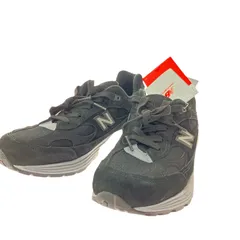 NEW BALANCE レディース スニーカー MADE IN U.S.A. width:D スエード 24cm タグ付 M992BL ブラック