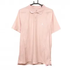 ジョーダンゴルフ 半袖ポロシャツ ピンク メッシュ調 DRI-FIT ナイキ  メンズ XL ゴルフウェア 2024年モデル NIKE