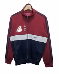 80s adidas（アディダス）トレフォイルロゴ トラックジャケット / CANADAプリント