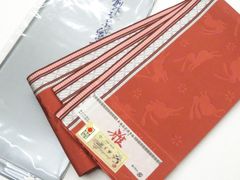 正絹博多織、音符柄、水玉柄、リバーシブル半幅帯416センチ 正絹博多織、音符柄、水玉柄、リバーシブル半幅帯416センチ - メルカリ