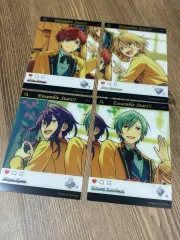 あんスタ 中스타 5周年 クリア トレカ アルカロイド 天城 一彩 白鳥 藍良 風早 巽 礼瀬 マヨイ