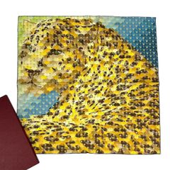 河嶋淳司、【豹　デュエットIII】、希少な額装用画集より、状態良好 河嶋淳司、【豹 デュエットIII】、希少な額装用画集より、状態良好