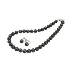 【新品】 パールネックレス 卒業式 入学式 入園式 10mm42cm ジュエリーボックス付 ハイクオリティー/イヤリング/ピーコック 0