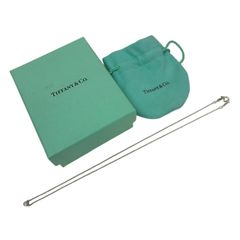 Tiffany & Co. ダイヤモンド シルバーネックレス 本体 箱 巾着付き
