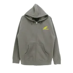 ANTIHERO HOOD アンチヒーロー パーカー MOTORIZED EMB ZIP UP CHARCOAL　スケートボード スケボーのサムネイル