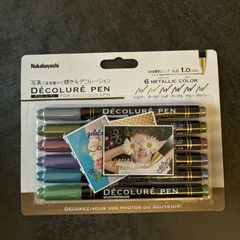 Nakabayashi DÉCOLURÉ PEN 6色セット - メルカリ