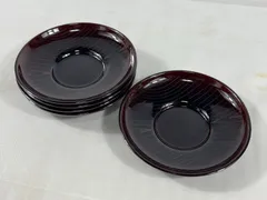 茶托　5点セット　食器　日本茶　お茶　漆器　昭和レトロ　昭和　レトロ