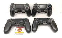 PS4 コントローラーのみ 純正 CUH-ZCT2J ブラック 4個セット DUALSHOCK4 動作品 まとめ 1103L