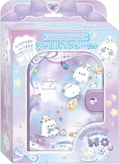正規品　クーリア バインダー ボンボンドロップシールバインダーセット きらりんエナガマーチ 01223