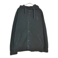 Polo by Ralph Lauren ポロ ラルフローレン カノコニットパーカー ブラック(メンズ XL)中古 古着 X6700