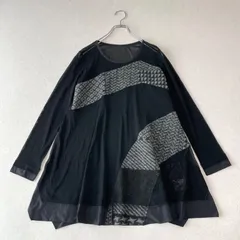 【未使用・タグ付き】EIKO KONDO エイココンドウ 定価42,000円 パッチワーク シアーチュニックのサムネイル