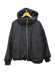 HARE (ハレ) エアサーマルフードブルゾン フード ジップアップ ドローコード HA030468AD M ブラック メンズ/025のサムネイル