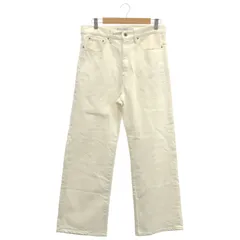 FRAMeWORK (フレームワーク) デニムストレートパンツ 22030220306040 ホワイト 38