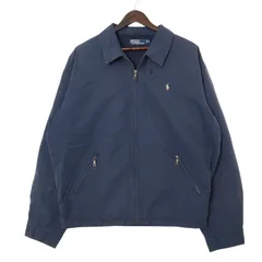 Polo by Ralph Lauren ポロ ラルフローレン スイングトップ ネイビー (メンズ XL) 中古 古着 A4248