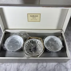 ☆ナルミ NARUMI　ティーカップ　コーヒーカップ　カップルティータイムセット　花柄　未使用保管品☆ 　YS26C-145