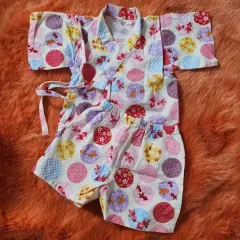 金魚 浴衣 甚平 上下セット 80