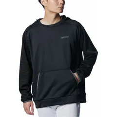 UNDER ARMOUR(アンダーアーマー) UAヤード アーマーフリース フーディー 野球 ソフトボール フリース ベロアジャケット (1388401-001)、(001)Black/Black/Cas